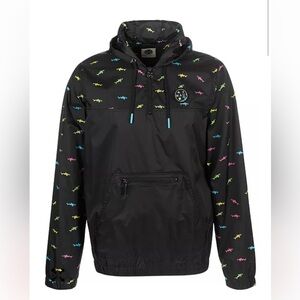 Maui and Sons Men's Get in Line Anorak Jacket.  NWOT. AZ Large.